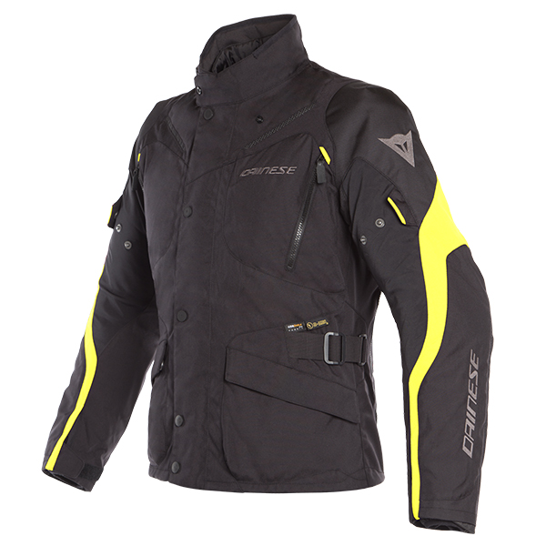 Dainese DAINESE TEMPEST 2 D-DRY JACKET N49 NERO / NERO / GIALLO FLUO